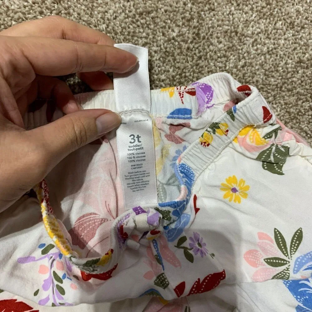 Carter's Flowy Floral Print Shorts - 3T